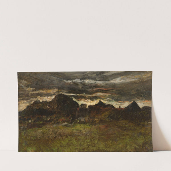 Landscape near Dachau (1880) by Joseph Frank Currier