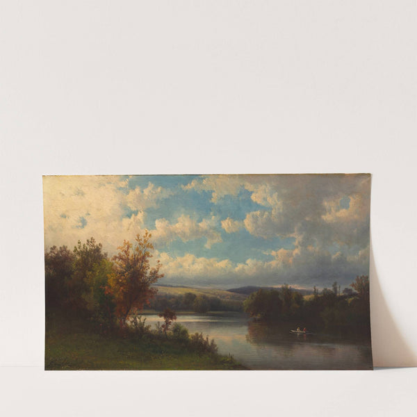 Landscape near Granby, Connecticut (1870s) by Hendrik Dirk Kruseman van Elten