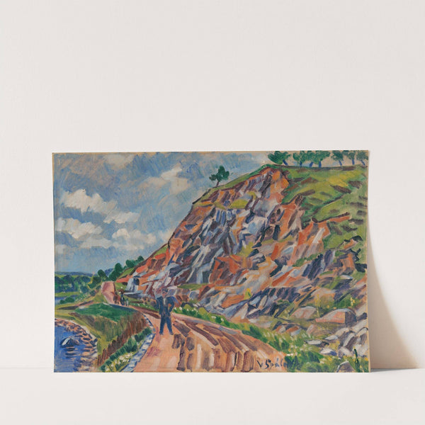 Landscape Near Pyšel by Václav Špála