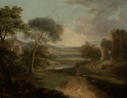 Landscape near Rome