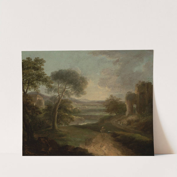 Landscape near Rome by Paolo Anesi