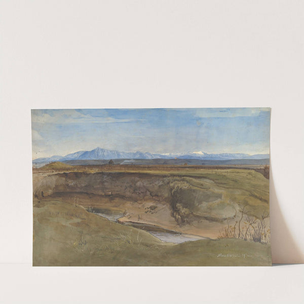 Landscape near Rome by August Leopold Venus