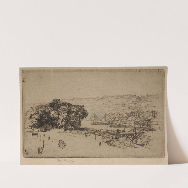 Landscape near Rouen (1904) by Józef Pankiewicz