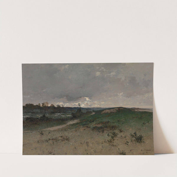 Landscape near Saint-Jean-le-Thomas (Normandy) by Léon-Germain Pelouse