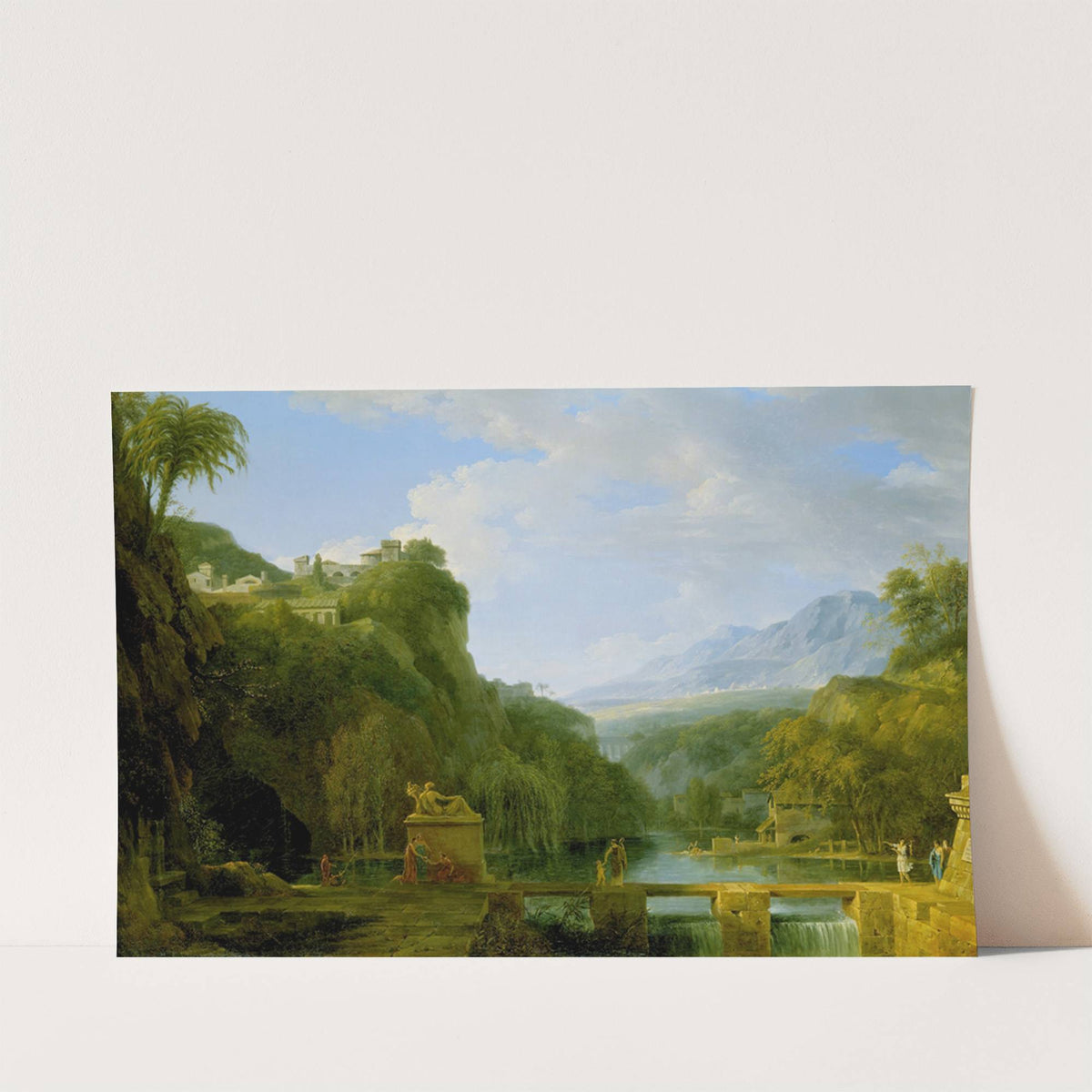 Landscape Of Ancient Greece by Pierre-Henri de Valenciennes