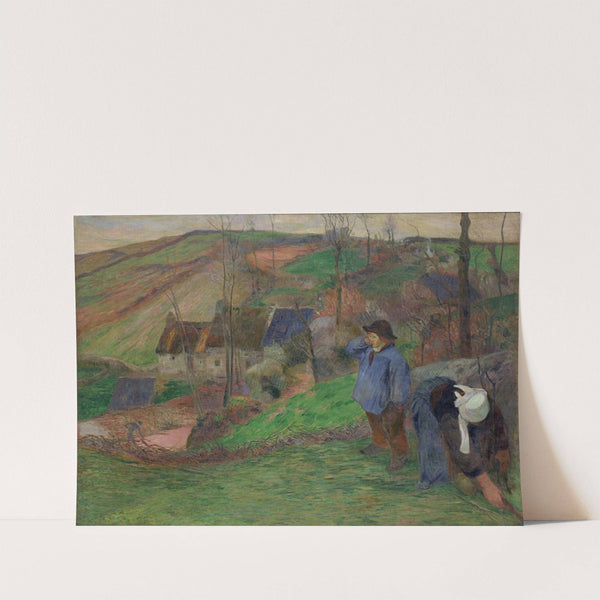 Landscape of Brittany by Paul Gauguin