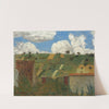 Landscape of the Ile-de-France (c. 1894) by Édouard Vuillard