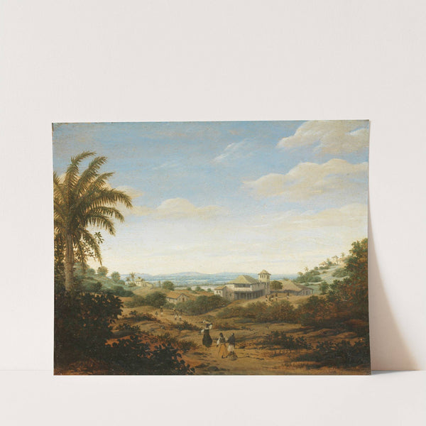 Landscape on the Rio Senhor de Engenho, Brazil by Frans Post