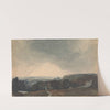 Landscape Scene From Hilltop, Looking into Sunlit Valley by Thomas Sully