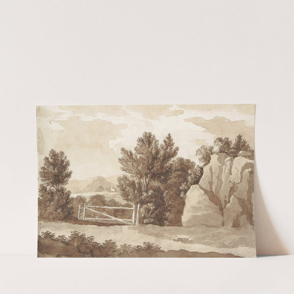 Landscape Scene by William Brockedon