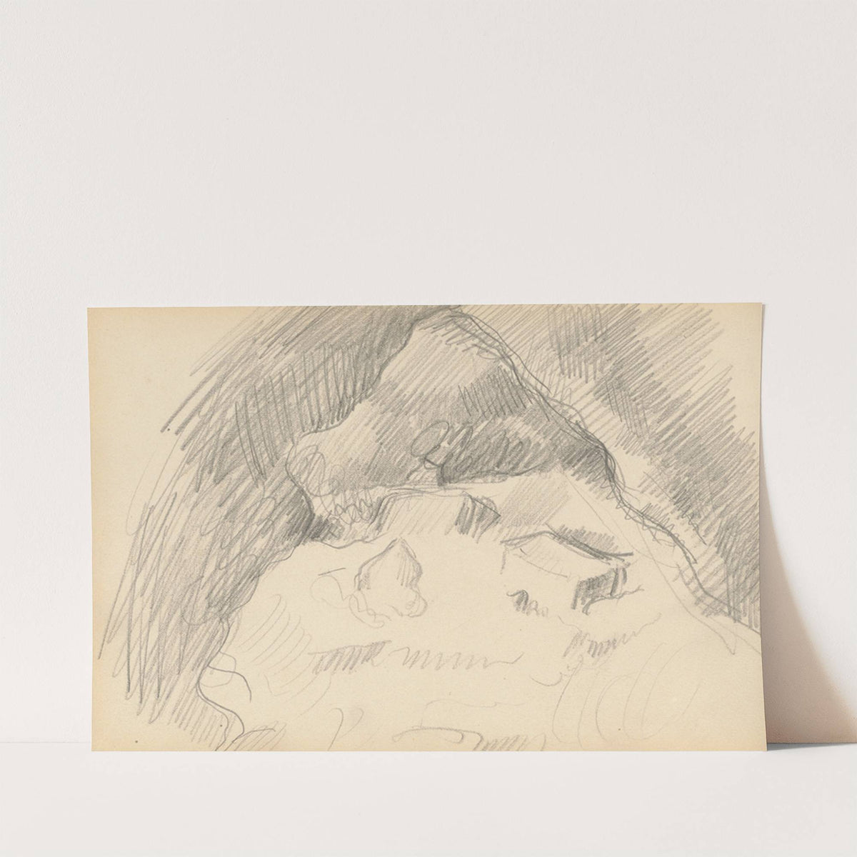 Landscape Seen from the Inside of a Cave (1889-1892) by Paul Cézanne