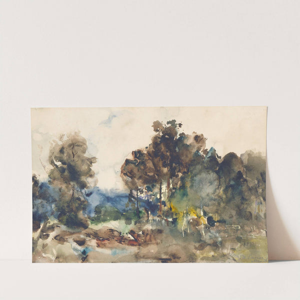 Landscape Sketch (ca. 1880) by Joseph Frank Currier