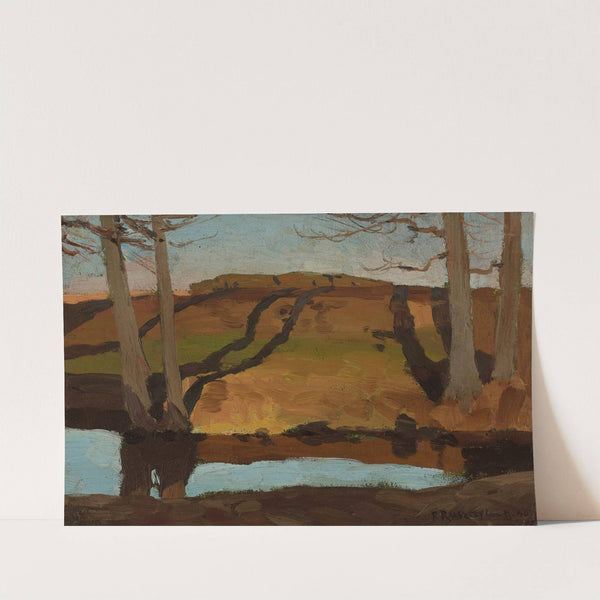 Landscape – stream by Ferdynand Ruszczyc