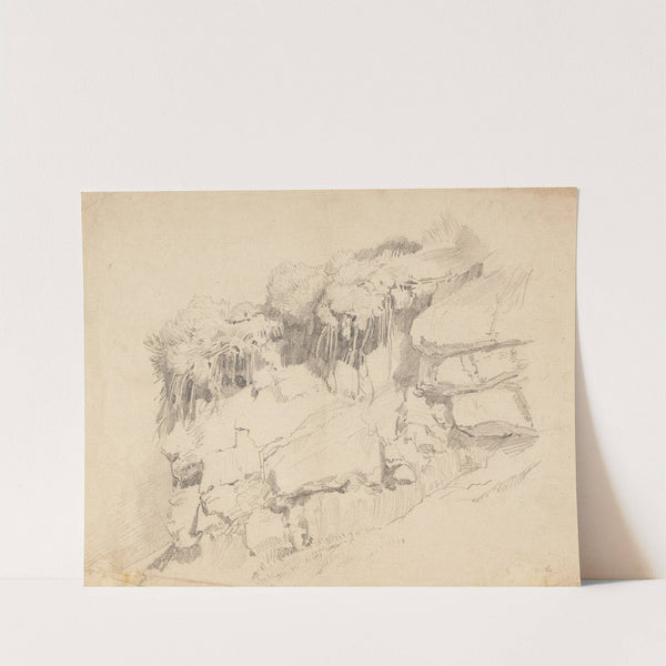 Landscape Study 1 (1820) by Ernst Fries