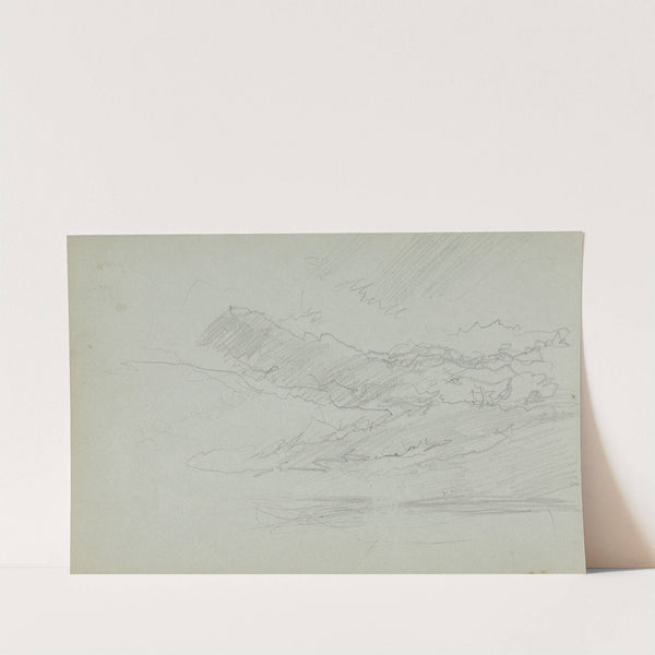 Landscape Study (1863) by Clarkson Stanfield
