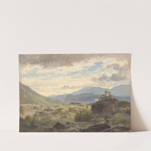 Landscape Study (1860) by Jan Nowopacký