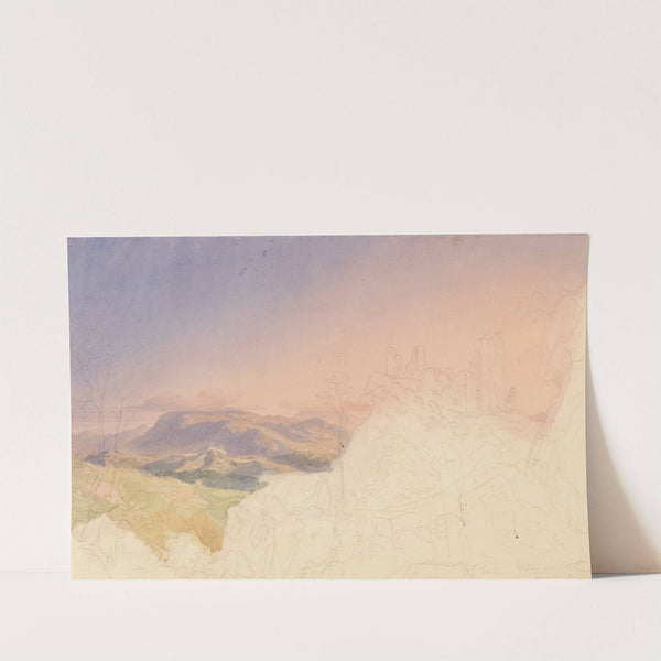 Landscape Study 3 (1820) by Ernst Fries