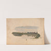 Landscape Study (1838) by Adolph Tidemand