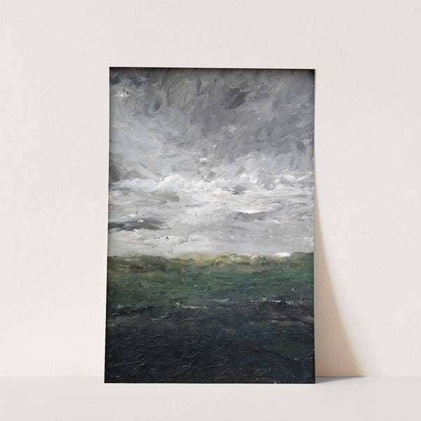 Landscape Study The Heath by August Strindberg