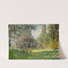 Landscape; The Parc Monceau (1876) by Claude Monet