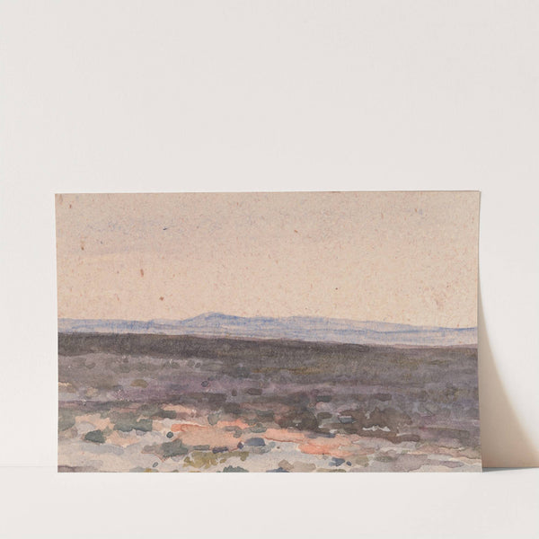 Landscape: Valley with Mountain in Distance by William Collins