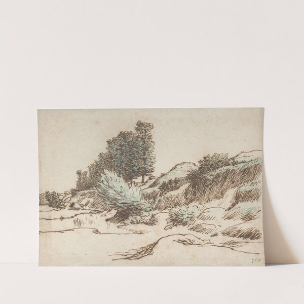 Landscape, Vichy by Jean-François Millet