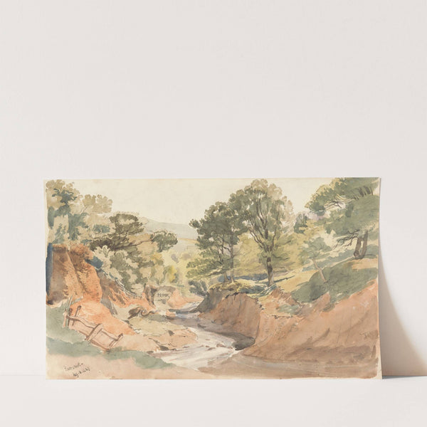 Landscape View at Powerscourt (1847) by Thomas Creswick