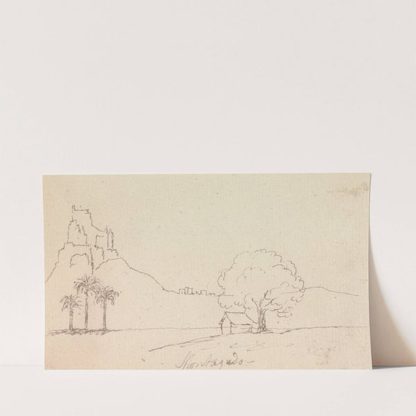 Landscape View with Palm Trees by Henry Swinburne