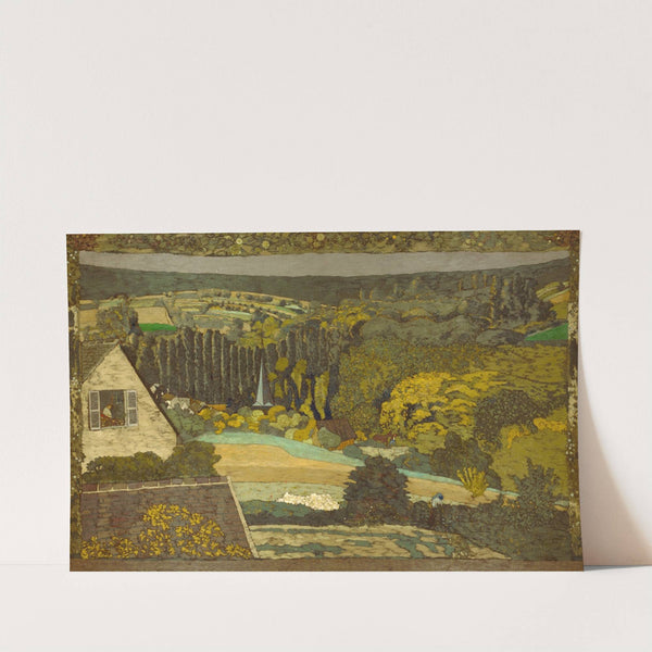 Landscape; Window Overlooking the Woods (1899) by Édouard Vuillard