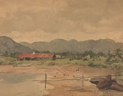 Landscape with a Barn
