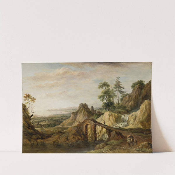 Landscape with a Bridge by Christian Georg Schütz the elder