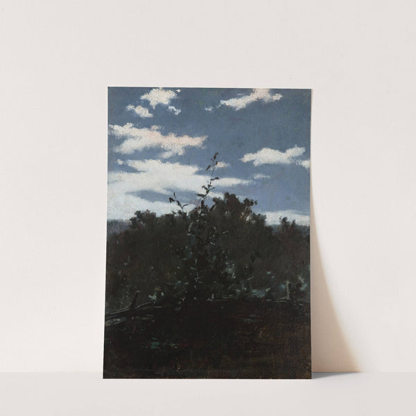 Landscape with a Brushwood Fence by Witold Pruszkowski