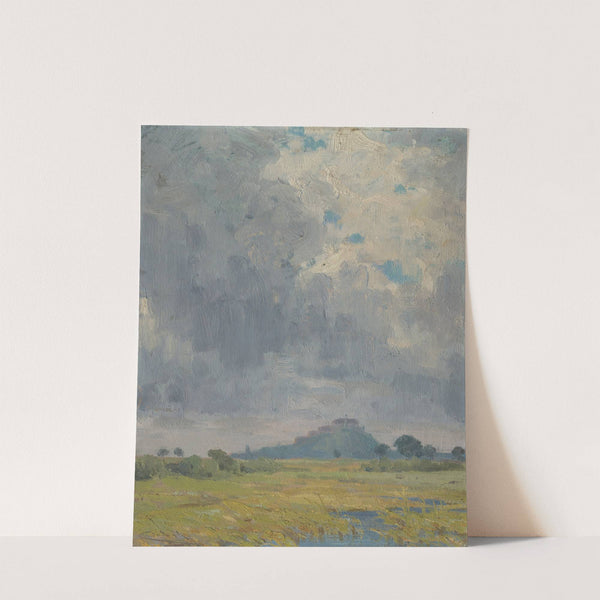 Landscape with a Castle (1905–1910) by Ľudovít Čordák