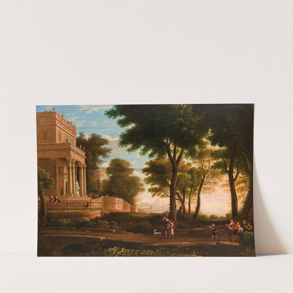 Landscape with a Classical Structure (1821) by Jan Wolański