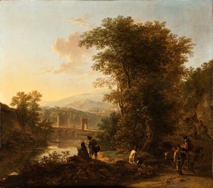 Landscape with a Draftsman (circa 1645)