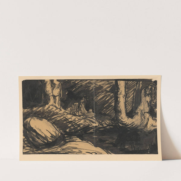 Landscape with a Factory (1940–1944) by Ján Novák