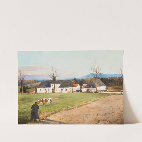Landscape with a Farm by Samuel Brunner