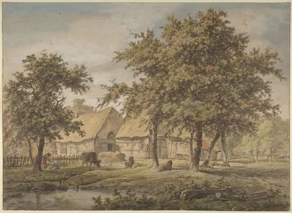 Landscape with a Farmhouse