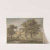 Landscape with a Farmhouse by Adrianus de Visser