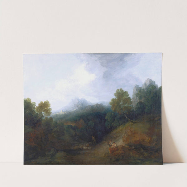 Landscape with a Flock of Sheep by Thomas Gainsborough