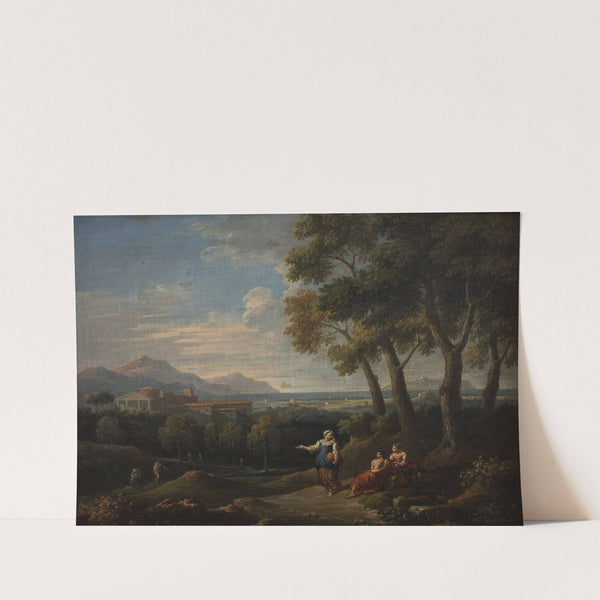 Landscape with a Genre Scene by Jan Frans Van Bloemen