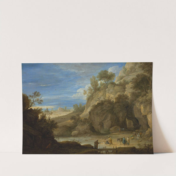 Landscape with a Gipsy camp by David Teniers The Younger