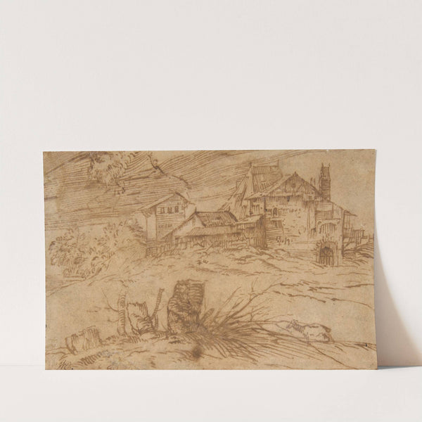 Landscape with a Goat by Titian