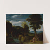 Landscape with a Hermit by Domenichino
