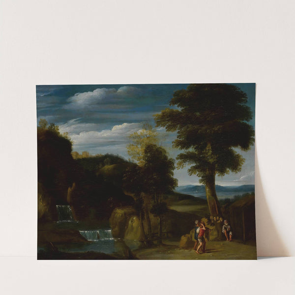 Landscape with a Hermit by Domenichino