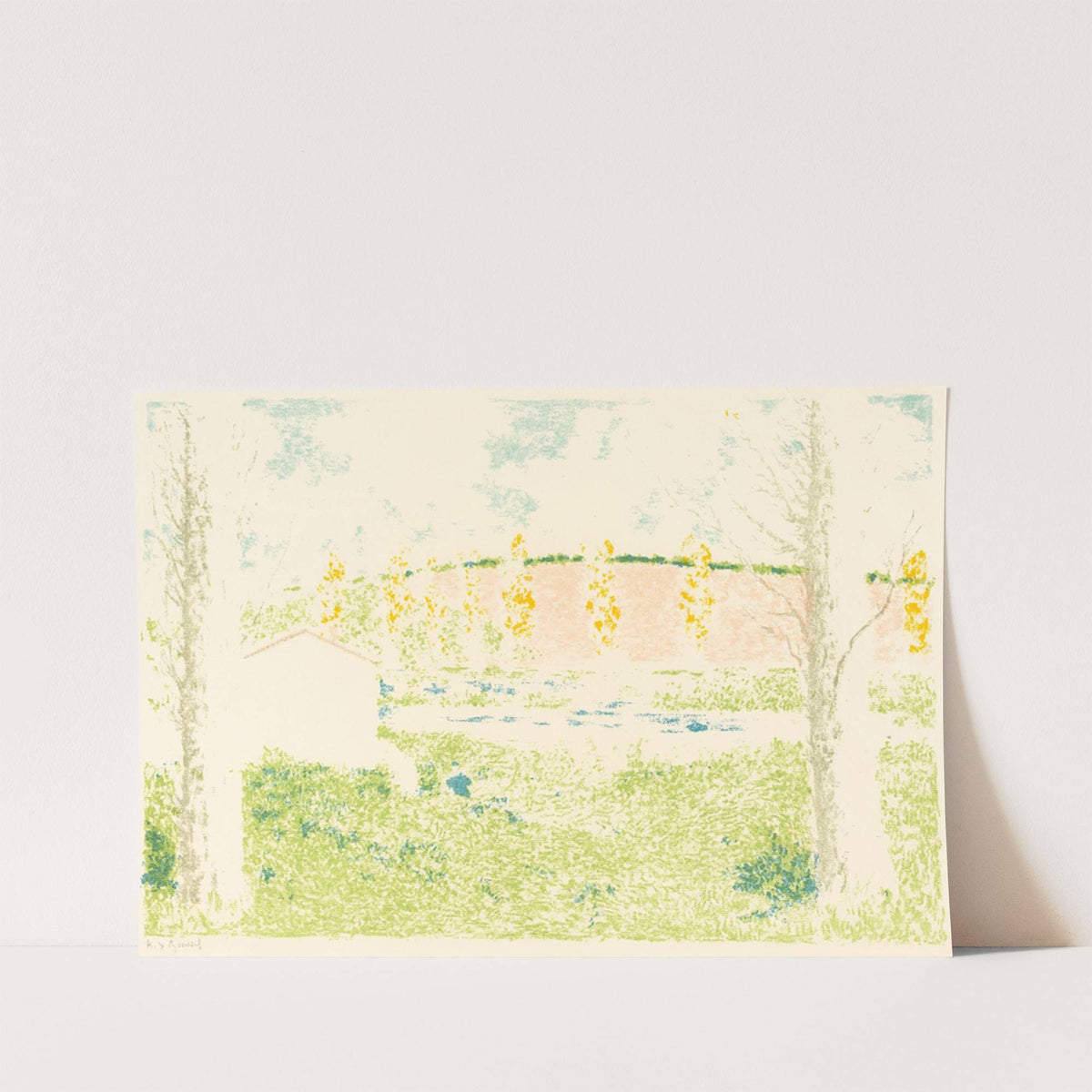 Landscape with a House (Paysage avec maison) by Ker-Xavier Roussel