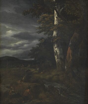 Landscape with a Hunting Scene
