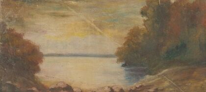 Landscape with a Lake (1875–1885)