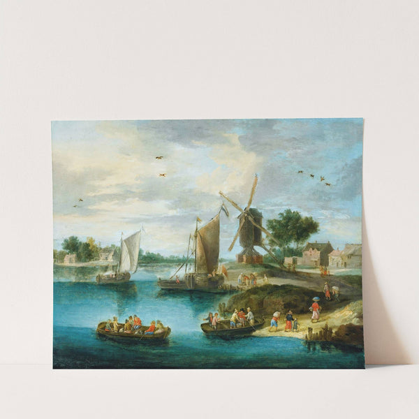 Landscape With A Mill by Jan Van Kessel The Elder