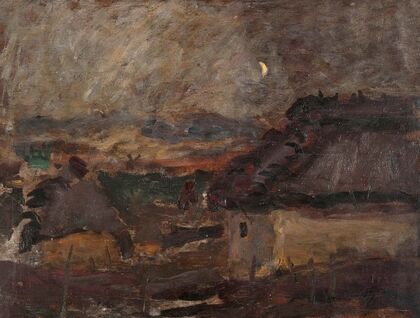 Landscape with a moon (ca 1906)